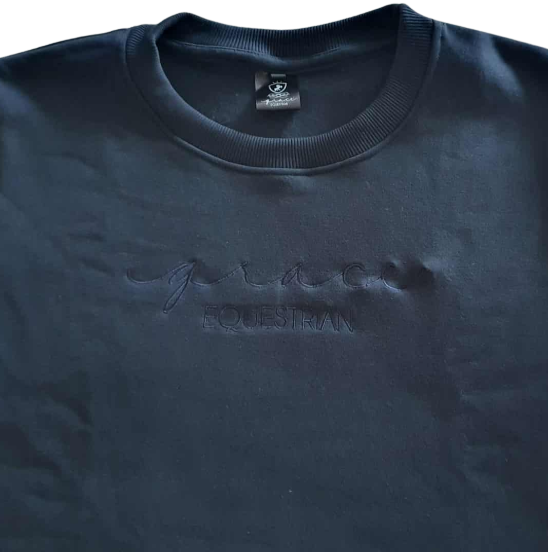 Willow Crewneck Sweater - Navy