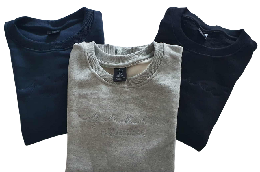 Willow Crewneck Sweater - Navy