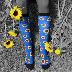 ‘Bloomin Sunflower’ Horse Riding Socks
