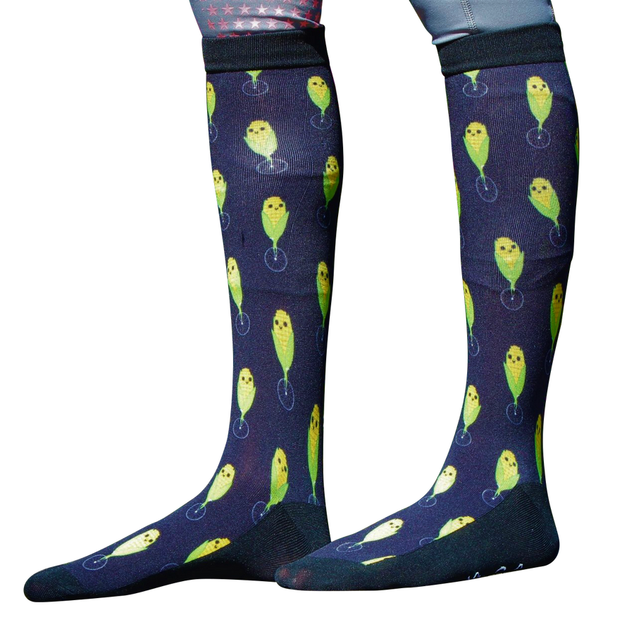 ‘Uni-Corn’ Equestrian socks